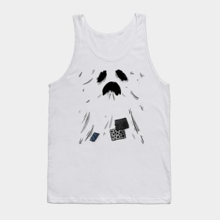 Funny spooky design Tank Top